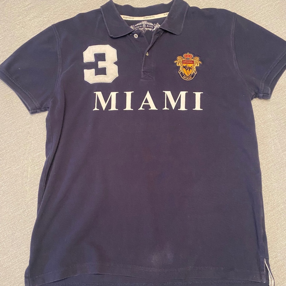 Men's XL Navy Blue Polo